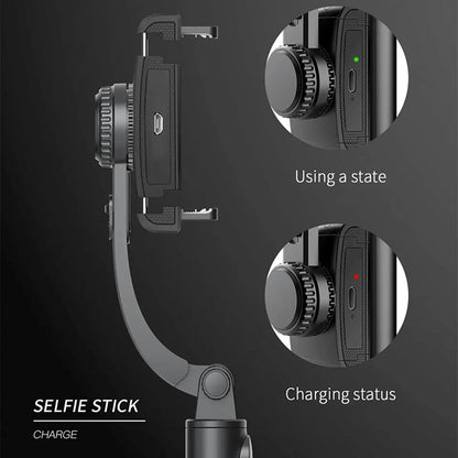 GimiLaxi 200g Ultra-Lightweight Smart Anti-Shake Gimbal Stabilizer