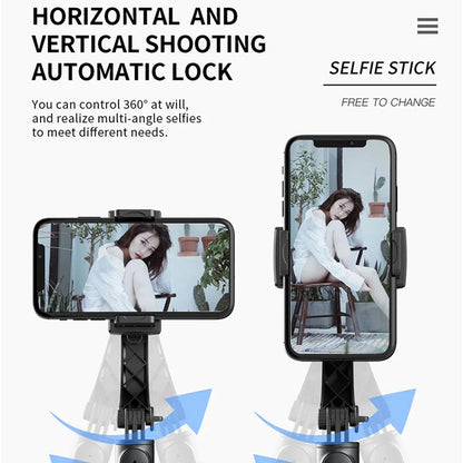 GimiLaxi 200g Ultra-Lightweight Smart Anti-Shake Gimbal Stabilizer