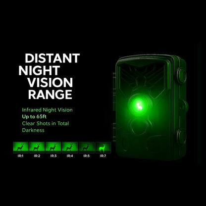 48MP WiFi Trail Game Camera 0.2s Trigger Speed Night Vision 4K