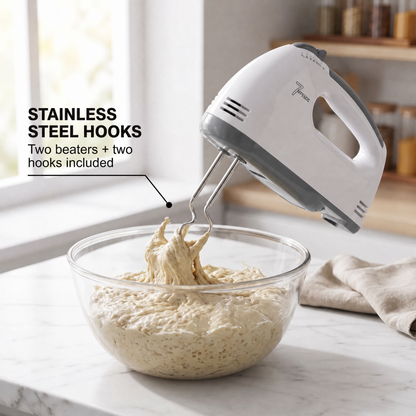 FilkMoss 7-Speed Electric Handheld Egg Beater & Mixer