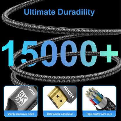 HimiBlixa 8K HDMI 2.1 Ultra High Speed Cable
