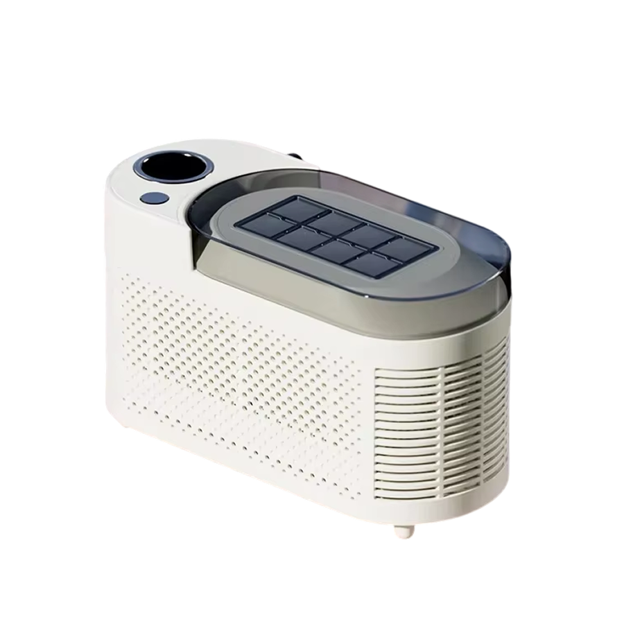 IcyBaxu Portable Ice Maker Triple Voltage 12V/110V/220V Compact Design