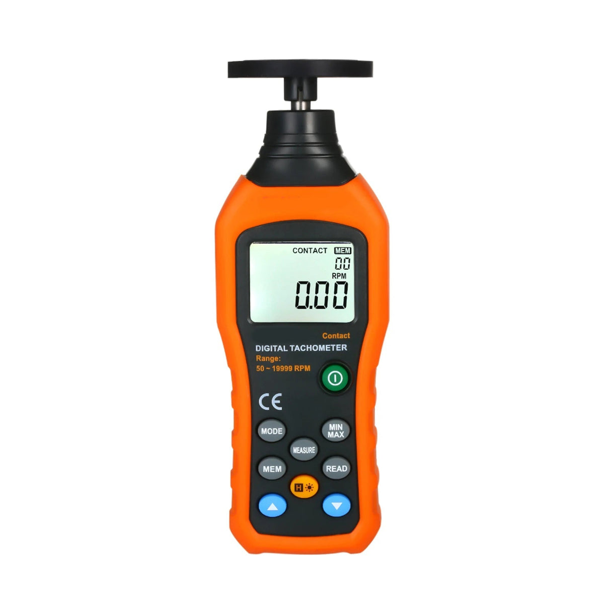 InfiWeas Professional Contact Tachometer for Industrial RPM & Surface Speed