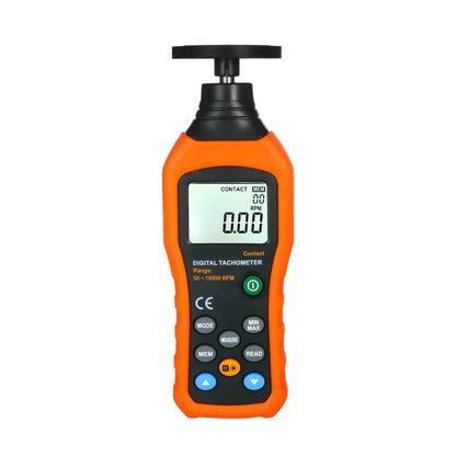 InfiWeas Professional Contact Tachometer for Industrial RPM & Surface Speed