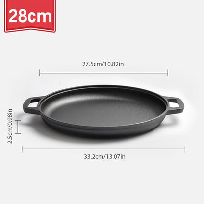 Ironissem Cast Iron Frying Pan - Pre-Seasoned Non-Stick Skillet