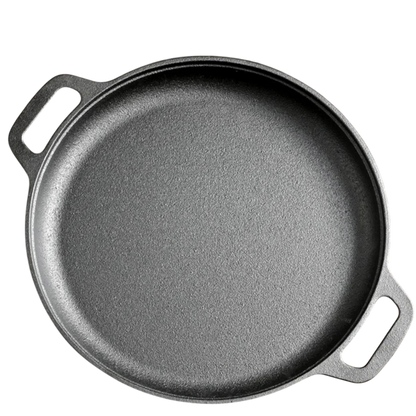 Ironissem Cast Iron Frying Pan - Pre-Seasoned Non-Stick Skillet