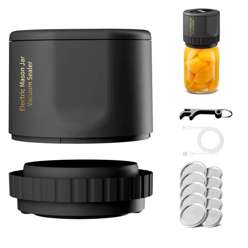 JaryLeki Electric Mason Jar Sealer for Food Preservation