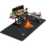 JoliBanix BBQ Grill Mat Extra Large Fireproof for Deck Protection