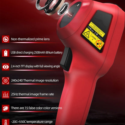 LensFlaro Thermal Imaging Camera 240x240 Resolution
