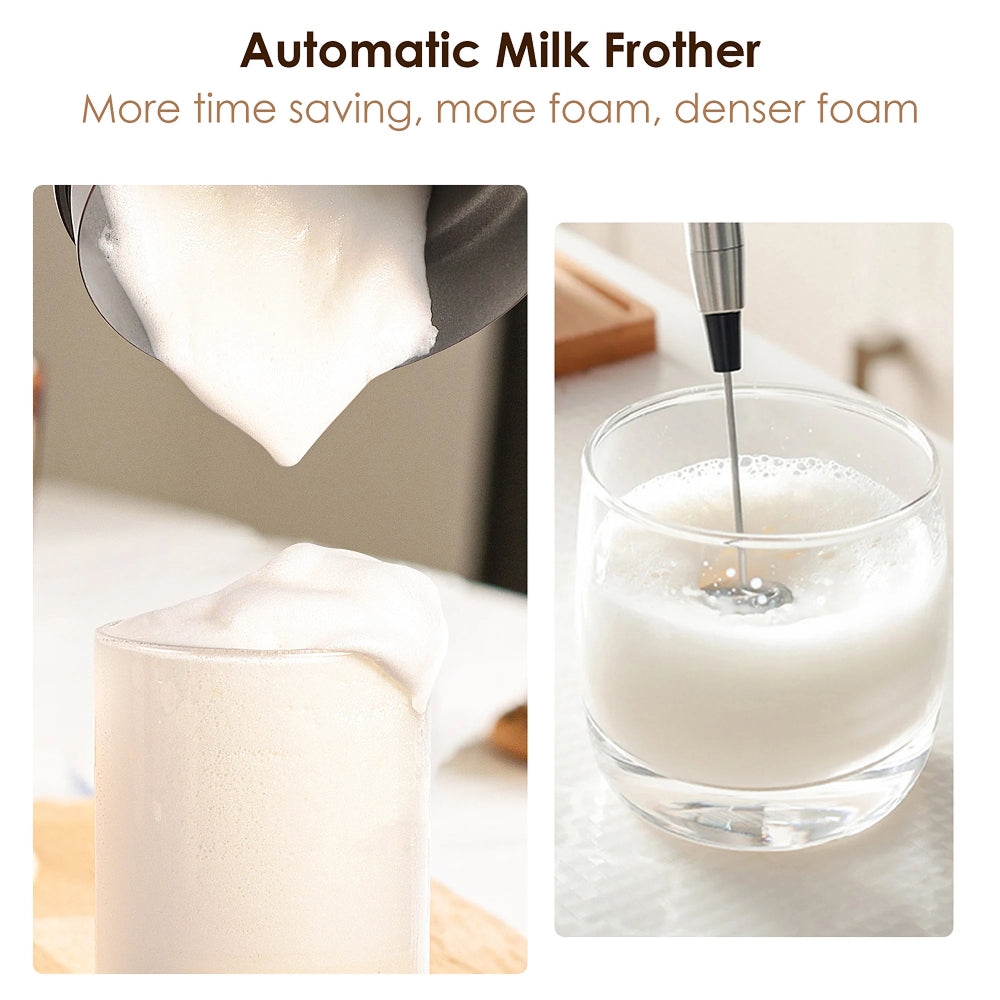 LicoBash 5-in-1 Milk Frother with LED Display