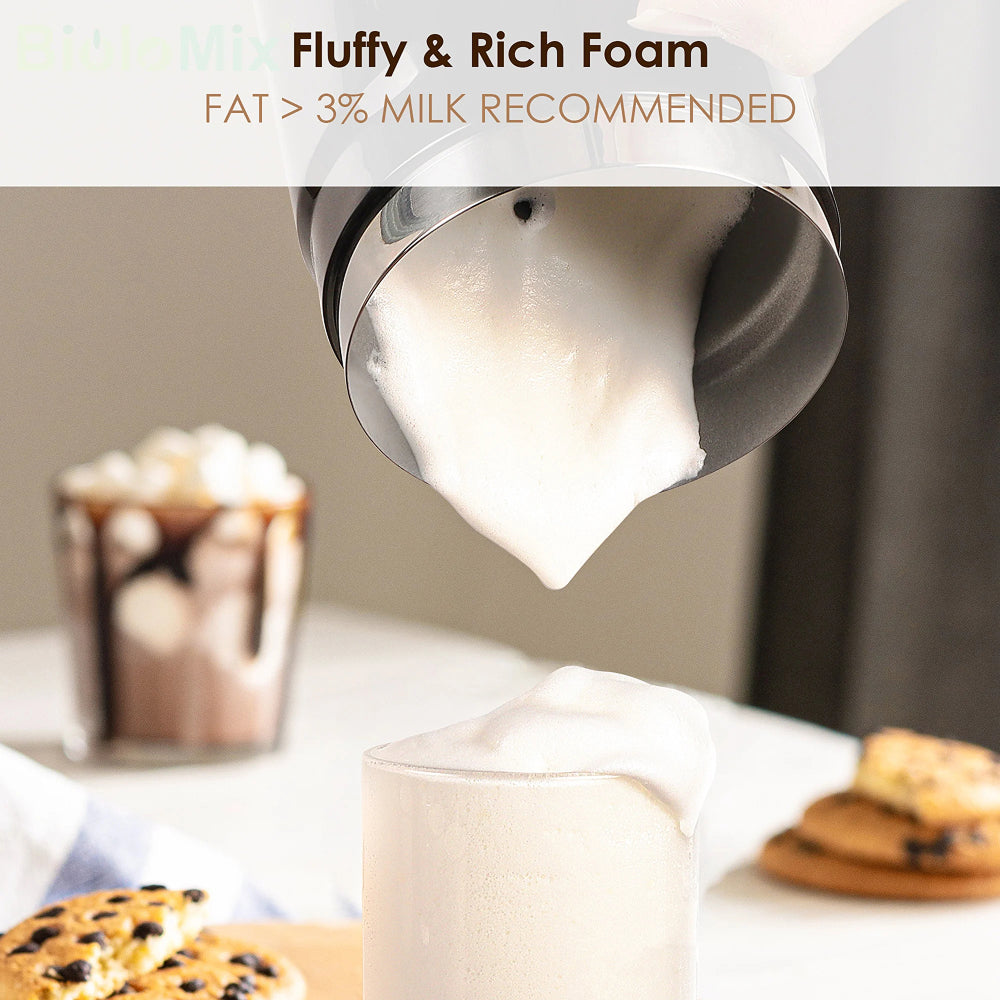 LicoBash 5-in-1 Milk Frother with LED Display