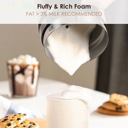 LicoBash 5-in-1 Milk Frother with LED Display