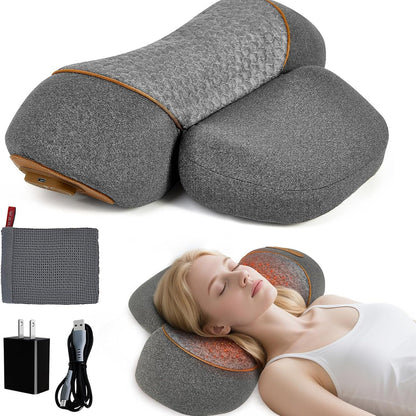 LupiSopix 3-in-1 Neck Massager Pillow for Posture Correction
