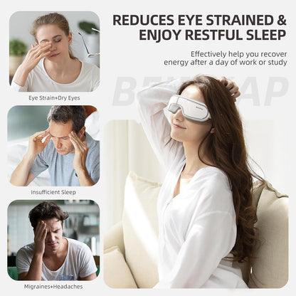 MasaHixiv Heated Eye Mask for Dry Eyes and Migraines