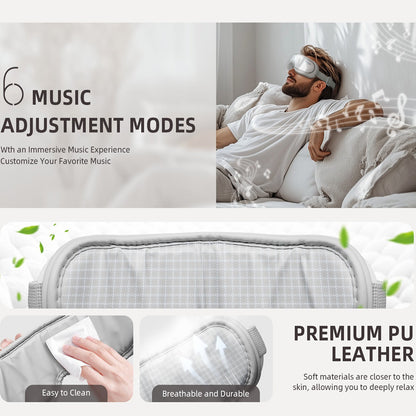 MasaHixiv Heated Eye Mask for Dry Eyes and Migraines
