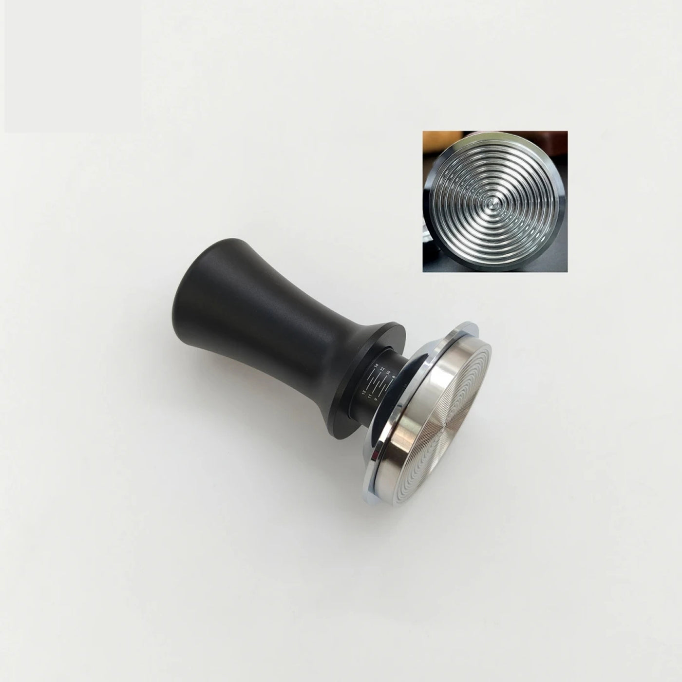 MerseHaus 53mm Calibrated Espresso Tamper with Ripple Base