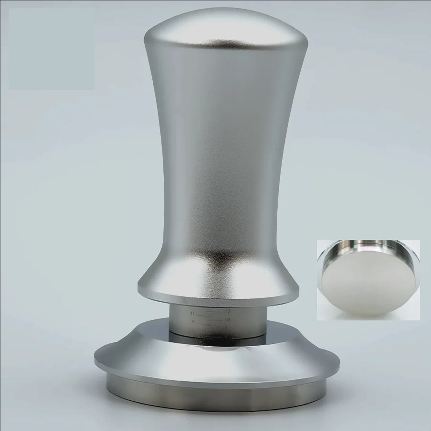 MerseHaus 53mm Calibrated Espresso Tamper with Ripple Base