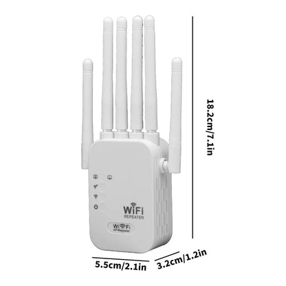 NetalPro 1200Mbps Dual-Band WiFi Booster & Range Extender