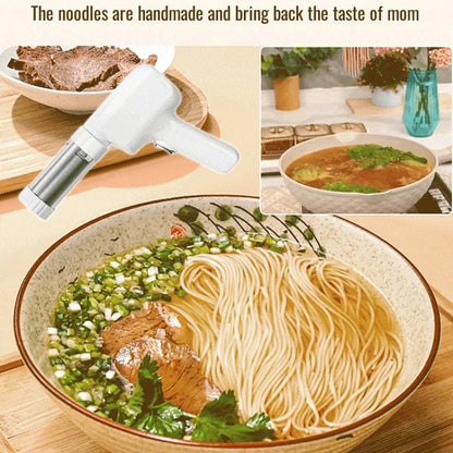 NoodiMeal Cordless Electric Handheld Noodle & Pasta Maker