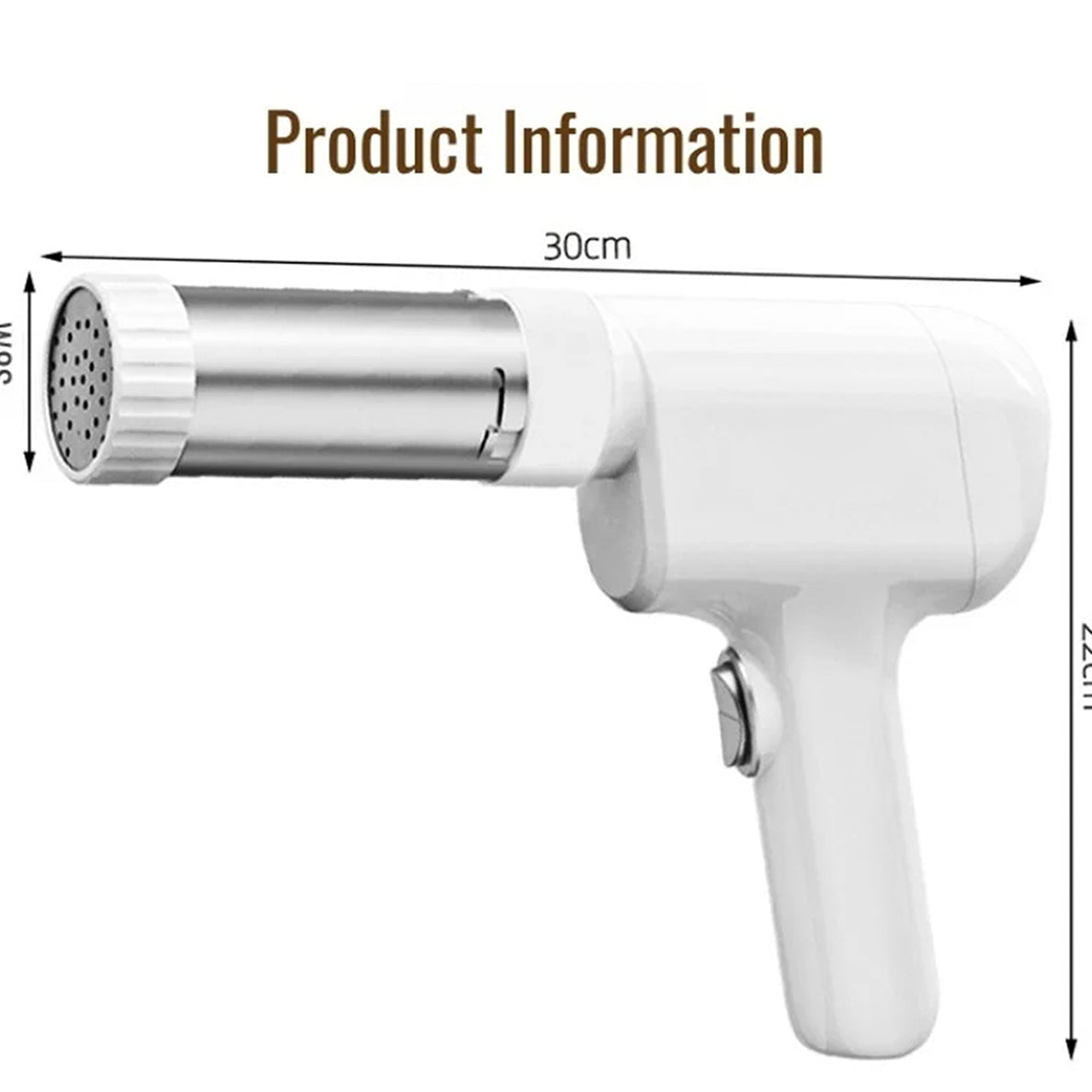 NoodiMeal Cordless Electric Handheld Noodle & Pasta Maker