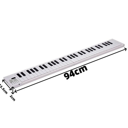 NoteArop 61-Key Foldable Electronic Piano Portable Keyboard