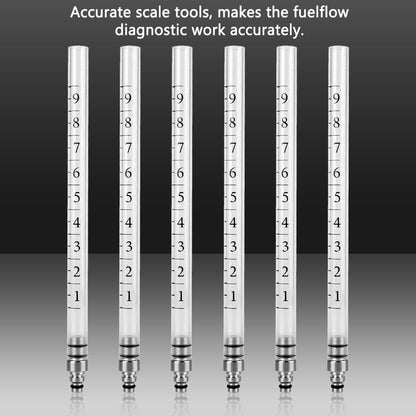 OlexAzin 6-Port Simultaneous Fuel Injector Flow Meter Kit
