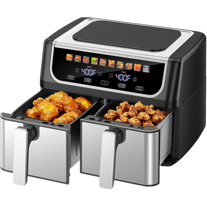 RoastyAir Dual Air Fryer Large meal versatility