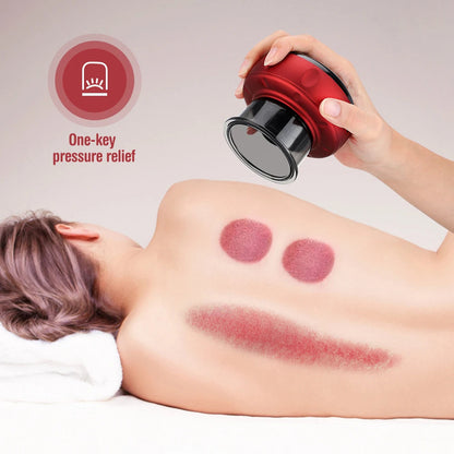 SapixAmi 3-in-1 Smart Cupping Therapy with Red Light & Heat