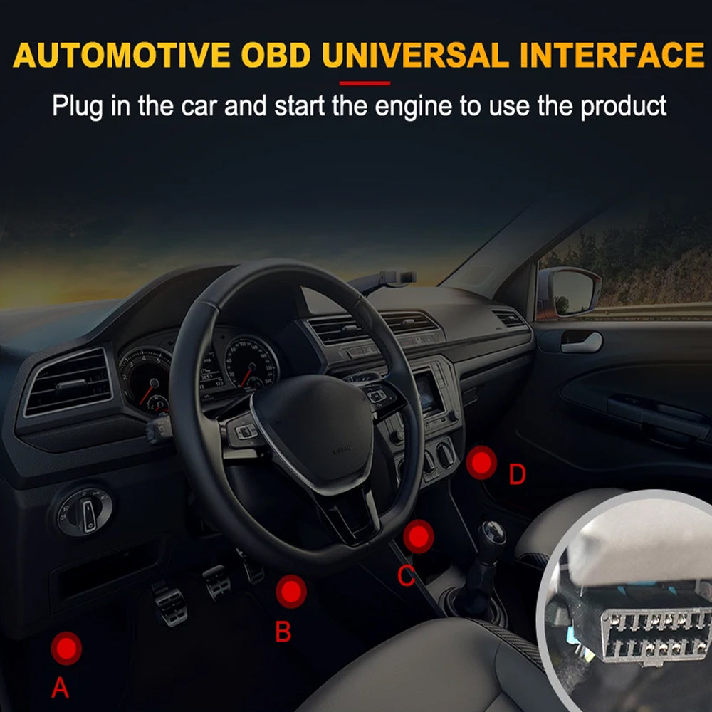 ScanBexi Professional OBD2 Scanner & Engine Fault Code Reader