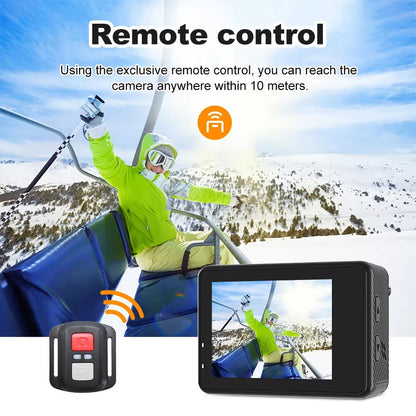 SeenFros 5K 30fps Ultra-HD Action Camera with Sony 386 Sensor