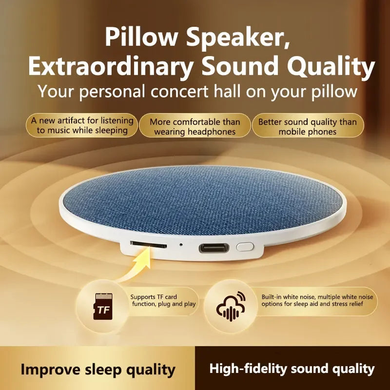 SpikMek Under-Pillow Speaker Bluetooth 5.4 Sleep Aid