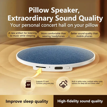 SpikMek Under-Pillow Speaker Bluetooth 5.4 Sleep Aid