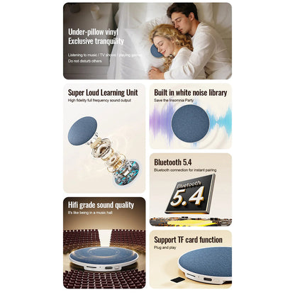 SpikMek Under-Pillow Speaker Bluetooth 5.4 Sleep Aid