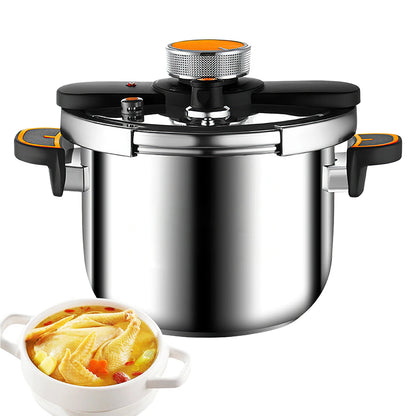 StoviFast 80kPa Fast Stovetop Pressure Cooker with Twist Lock Lid