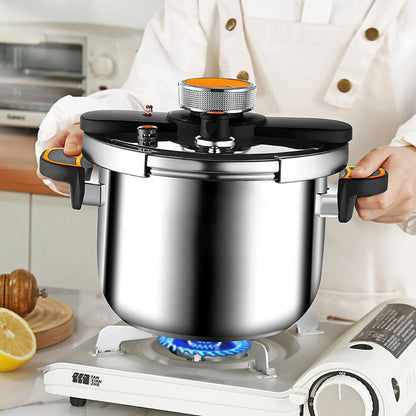 StoviFast 80kPa Fast Stovetop Pressure Cooker with Twist Lock Lid