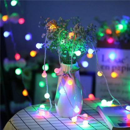 StrixLomi USB & Battery Powered Ball String Lights
