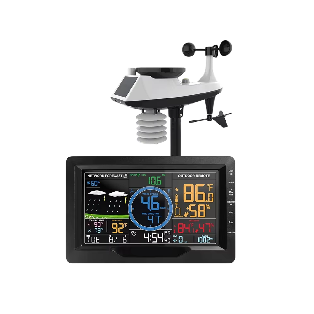 TaciAtmos 8-in-1 Hyperlocal Professional Weather Station