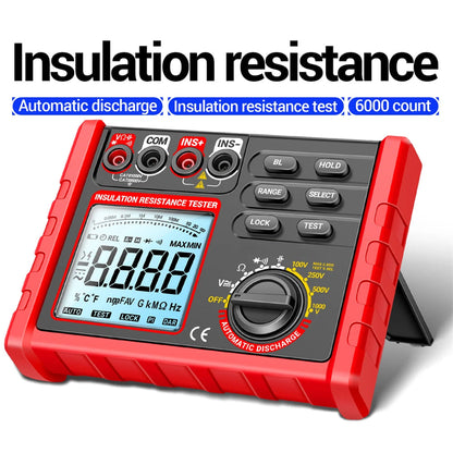 TeriLimax Professional 1000V Insulation Resistance Tester & Multimeter