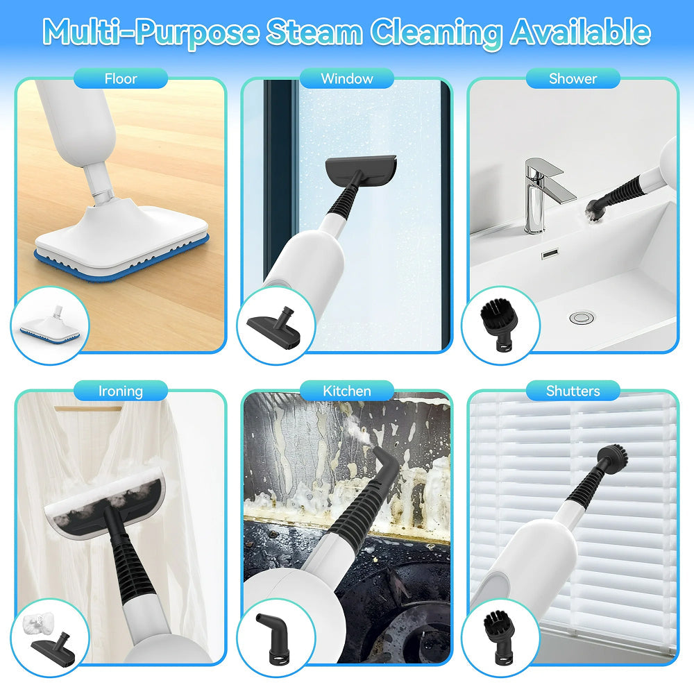 TidiFres 6-in-1 Floor Steamer Sanitizer