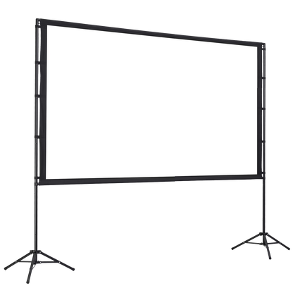 100-inch Portable Projector Screen with Tripod Stand for 4K HD