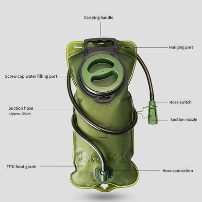 TrecoBlaxi 3.54" Wide Opening Leak-Proof Water Bladder