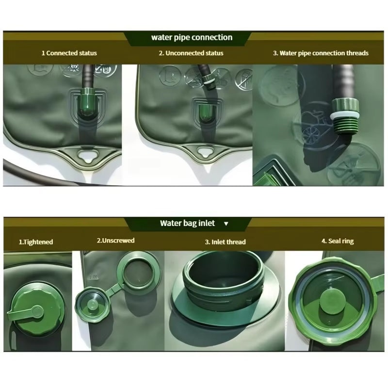 TrecoBlaxi 3.54" Wide Opening Leak-Proof Water Bladder