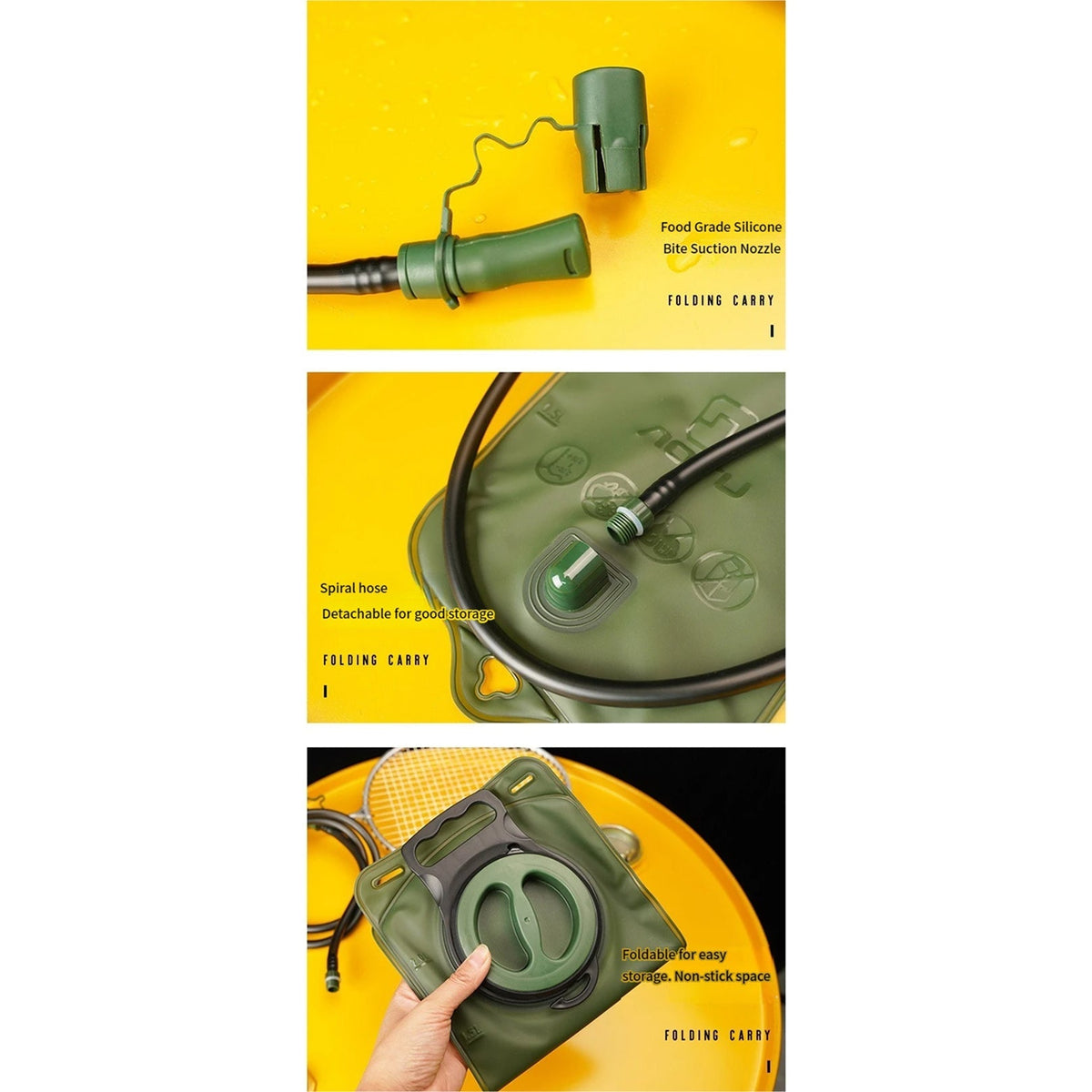 TrecoBlaxi 3.54" Wide Opening Leak-Proof Water Bladder