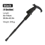 TrekPixin Trekking Poles for Hiking Adjustable T-Handle Aluminum Alloy