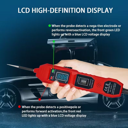 TyvixAxi 6V-24V Digital Automotive Continuity Tester with LED Floodlight
