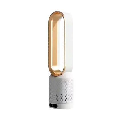 WhisParu Bladeless Fan 8-Speed 30dB Sleep Mode 90° Oscillation Negative Ion Air Purifier