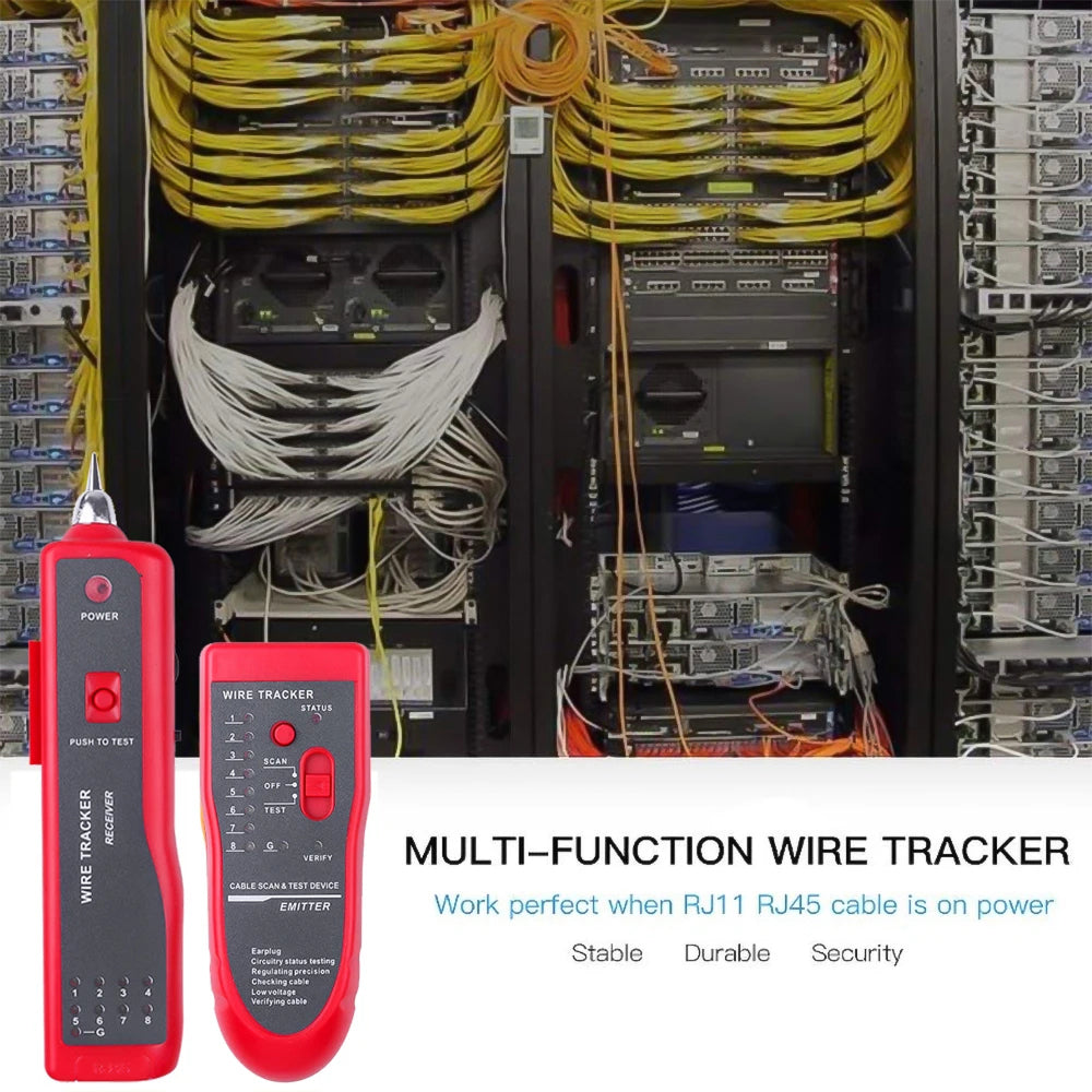 WistArvi 3km Long Range Cable Fault Locator & Network Tester