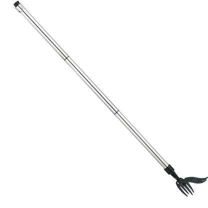 ZasJanee 40" Stand-Up Weed Puller with 4-Claw Steel Head